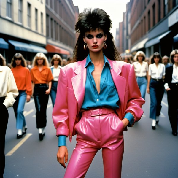 Des défilés aux rues : la démocratisation de la mode des années 80